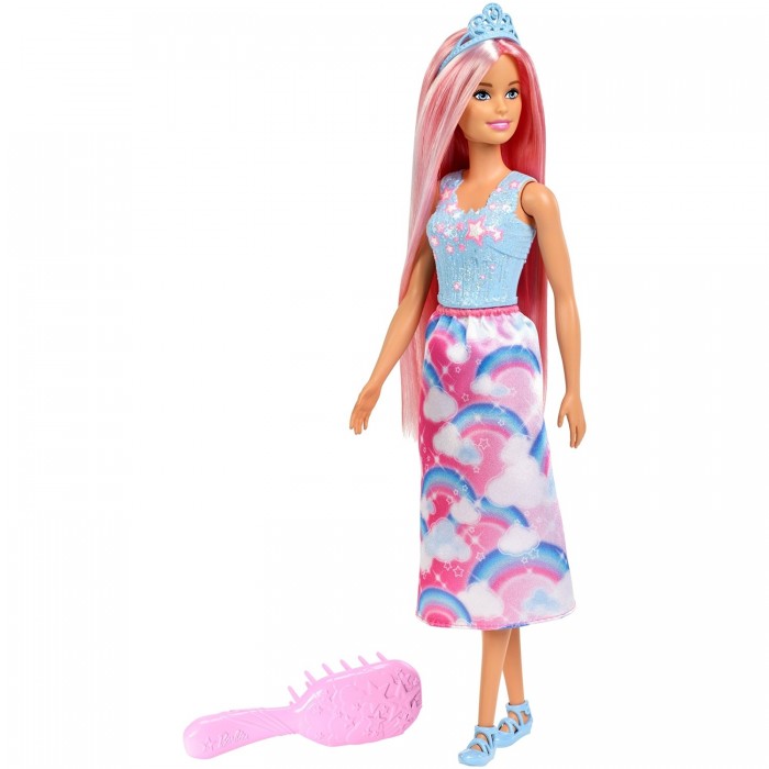 

Barbie Кукла Принцесса с прекрасными волосами, Кукла Принцесса с прекрасными волосами