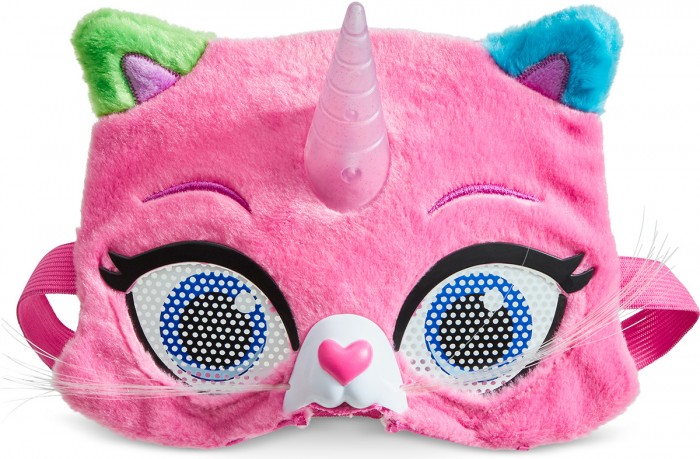 фото Радужно бабочково единорожная кошка игрушка радужные кошачьи глаза