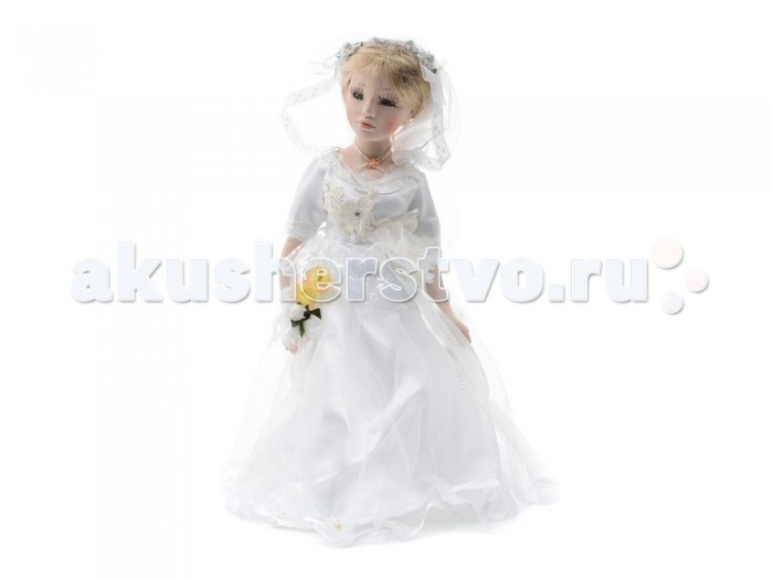 фото Angel Collection Кукла фарфоровая Невеста 16" 40.6 см