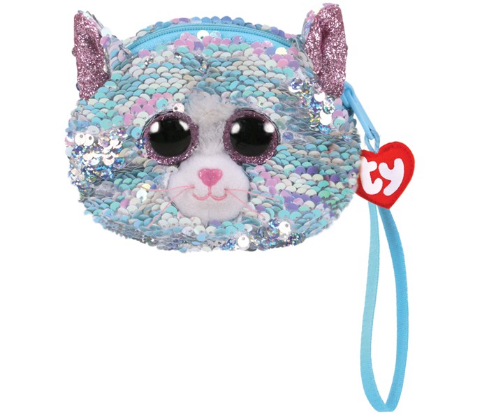 TY Кошелёк Вимси кошка с пайетками