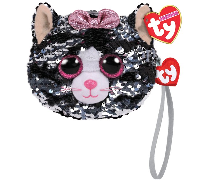 TY Кошелёк Кики кошка с пайетками