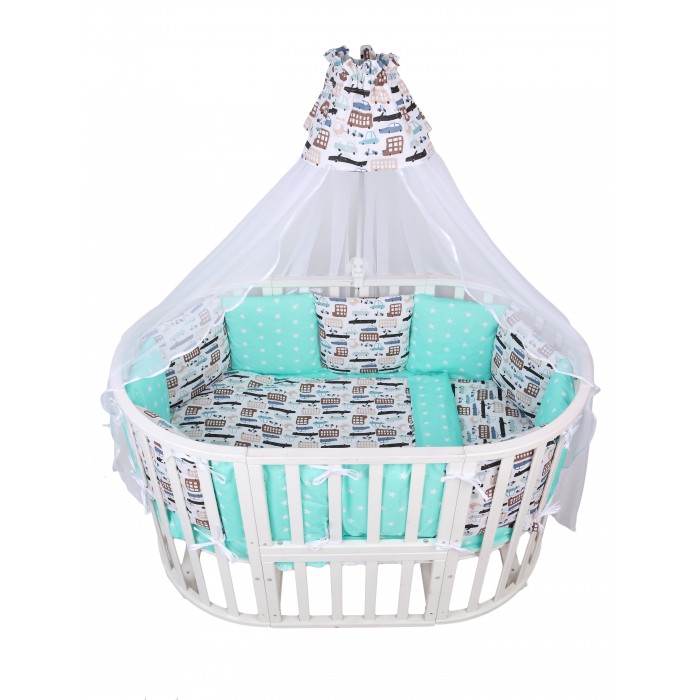 

Комплект в кроватку AmaroBaby Premium Трасса (18 предметов), Premium Трасса (18 предметов)