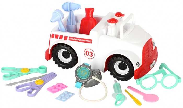 Спектр Автомобиль Скорая помощь (16 предметов)
