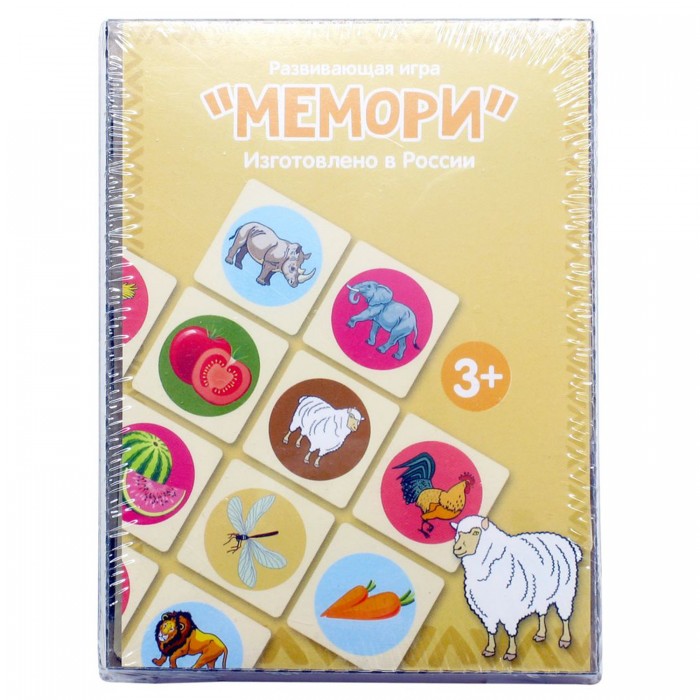 

Деревянная игрушка Paremo Игровой набор Мемори, Игровой набор Мемори