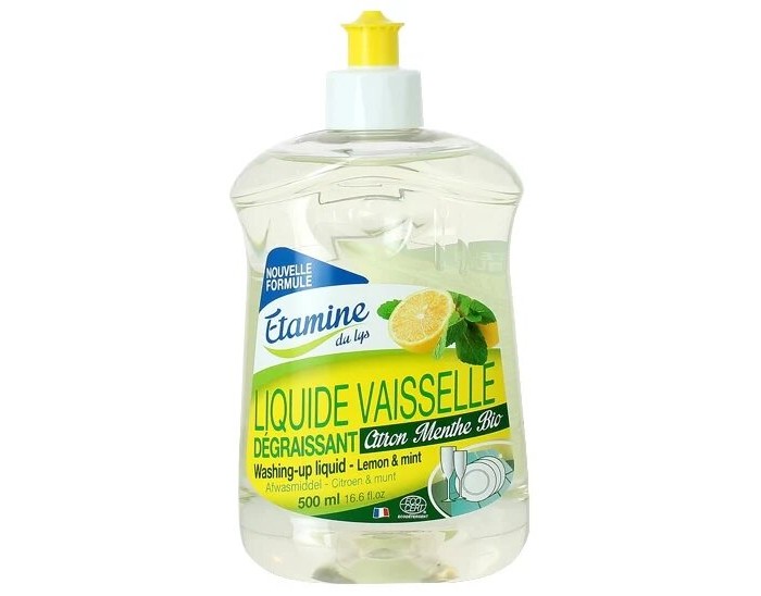 Купить Бытовая химия, Etamine Du Lys Средство для мытья посуды Лимон-Мята, 500 мл