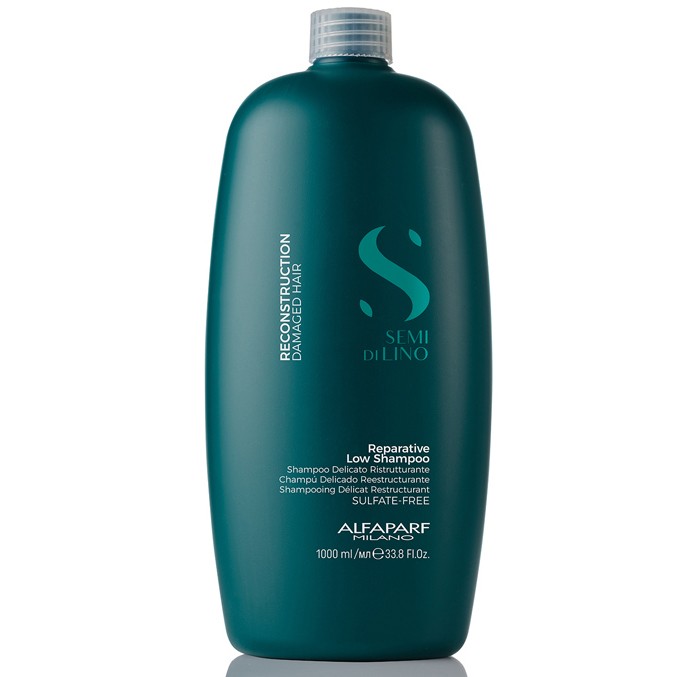 фото Alfaparf шампунь для поврежденных волос sdl r reparative low shampoo 1000 мл