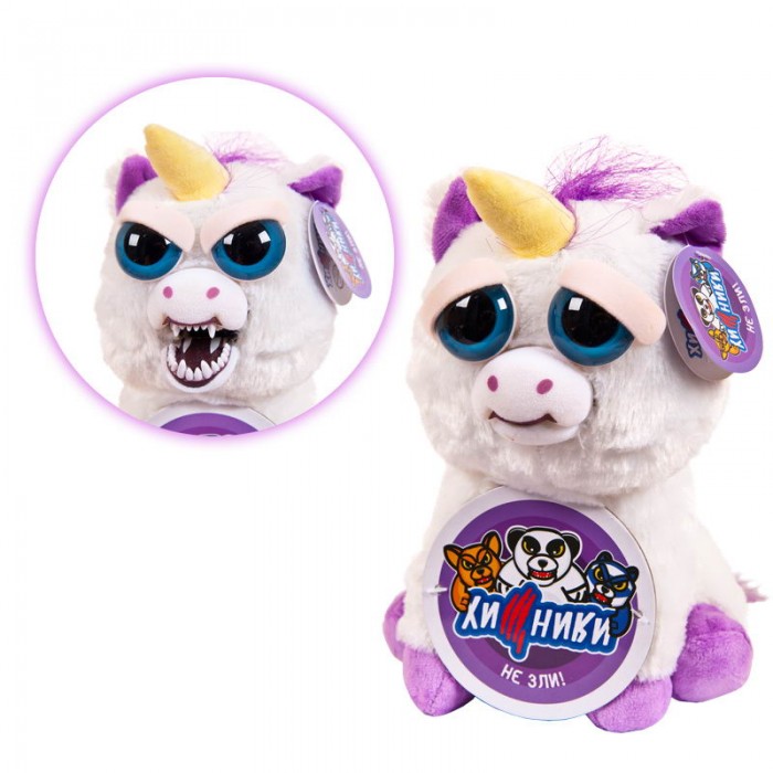

Мягкая игрушка ABtoys Единорог Хищники 20 см, Единорог Хищники 20 см