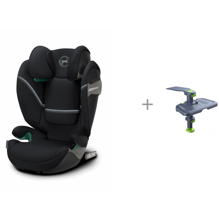 Автокресло Cybex Solution S i-Fix и Универсальная подножка автокресел Ingarden Knee Guard Kids 3