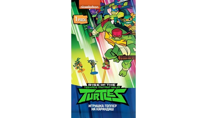 Игровые фигурки Turtles Фигурка-топпер на карандаш Черепашки-ниндзя