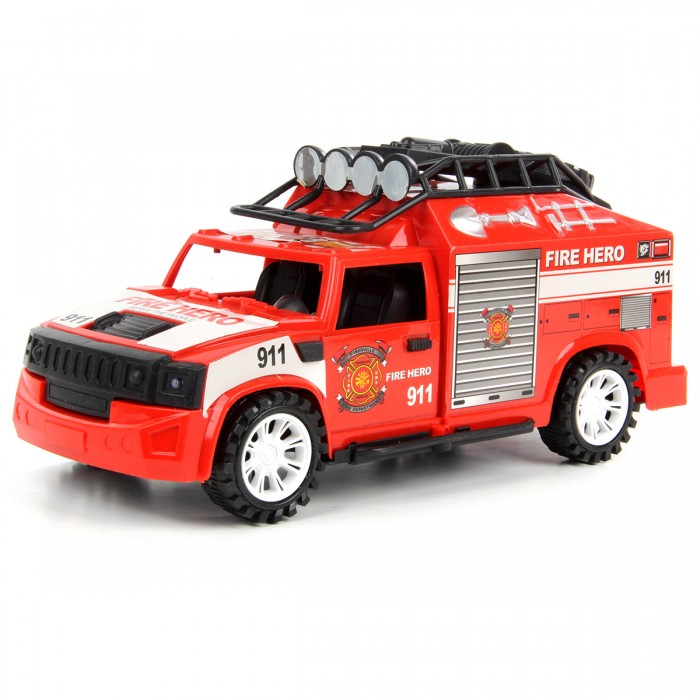 Veld CO Машинка фрикционная Пожарная со светом и звуком 1:16