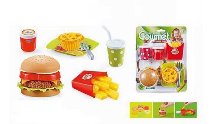 Игровые наборы Junfa Набор продуктов Фаст Фуд Обед
