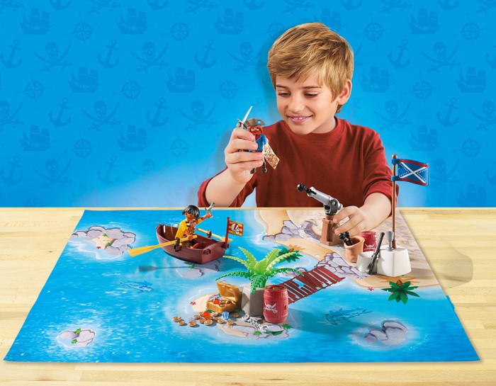 

Конструктор Playmobil Игровая карта: Приключения пиратов, Игровая карта: Приключения пиратов