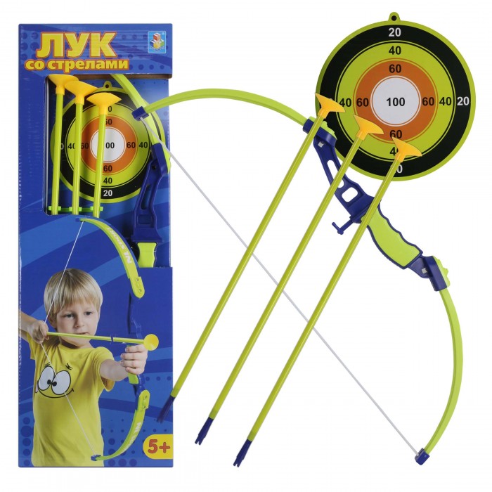 1 Toy Набор лучника лук стрелы и мишень