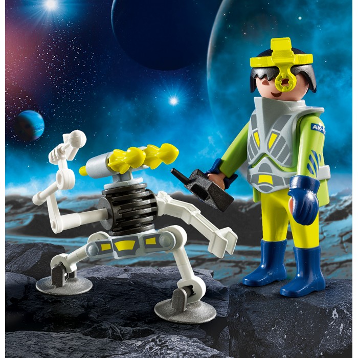 

Конструктор Playmobil Пасхальное яйцо: Космический агент с роботом, Пасхальное яйцо: Космический агент с роботом