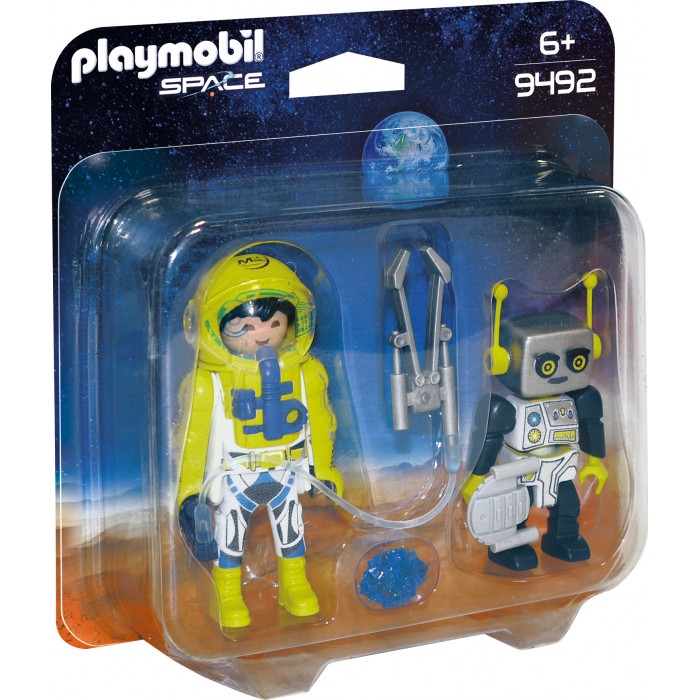 

Конструктор Playmobil Космос: Набор астронавт и робот, Космос: Набор астронавт и робот