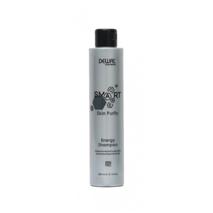 

Dewal Cosmetics Шампунь энергетический против выпадения волос Smart Care Skin Purity Energy Shampoo 300 мл, Шампунь энергетический против выпадения волос Smart Care Skin Purity Energy Shampoo 300 мл