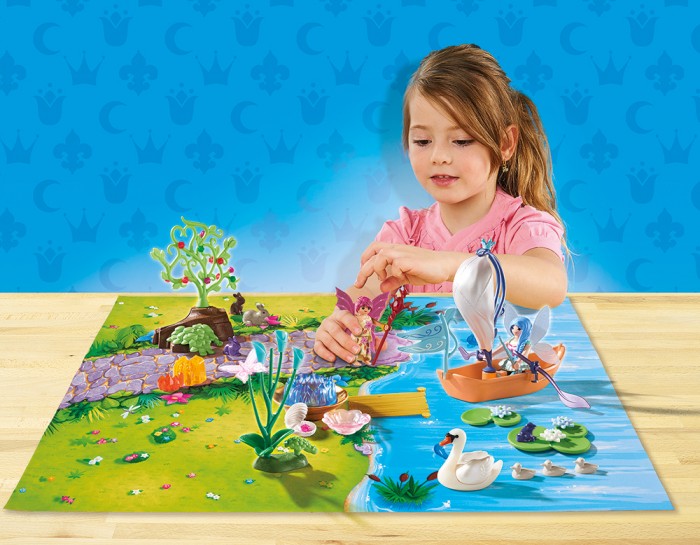 

Конструктор Playmobil Игровая карта: Парк Феи, Игровая карта: Парк Феи