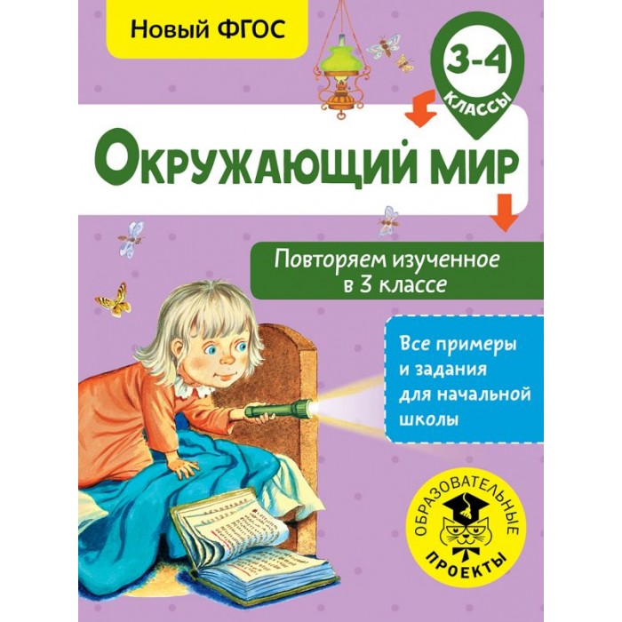 Раннее развитие Издательство АСТ Книга Окружающий мир Повторяем изученное в 3 классе 3-4 класс зайцев а окружающий мир 4 класс повторяем изученное в начальной школе