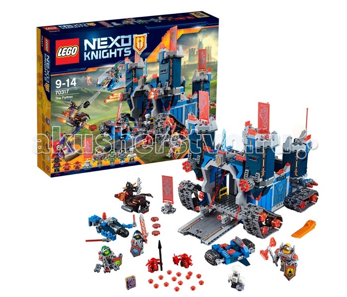 

Конструктор Lego Nexo Knights 70317 Лего Нексо Фортрекс мобильная крепость, Nexo Knights 70317 Лего Нексо Фортрекс мобильная крепость