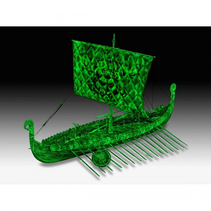 

Revell Сборная модель Корабль-призрак Викингов светящийся в темноте 1:50, Сборная модель Корабль-призрак Викингов светящийся в темноте 1:50