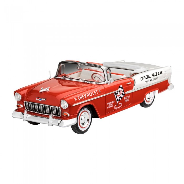 

Revell Сборная модель Автомобиль 55 Chevy Indy Pace Car, Сборная модель Автомобиль 55 Chevy Indy Pace Car