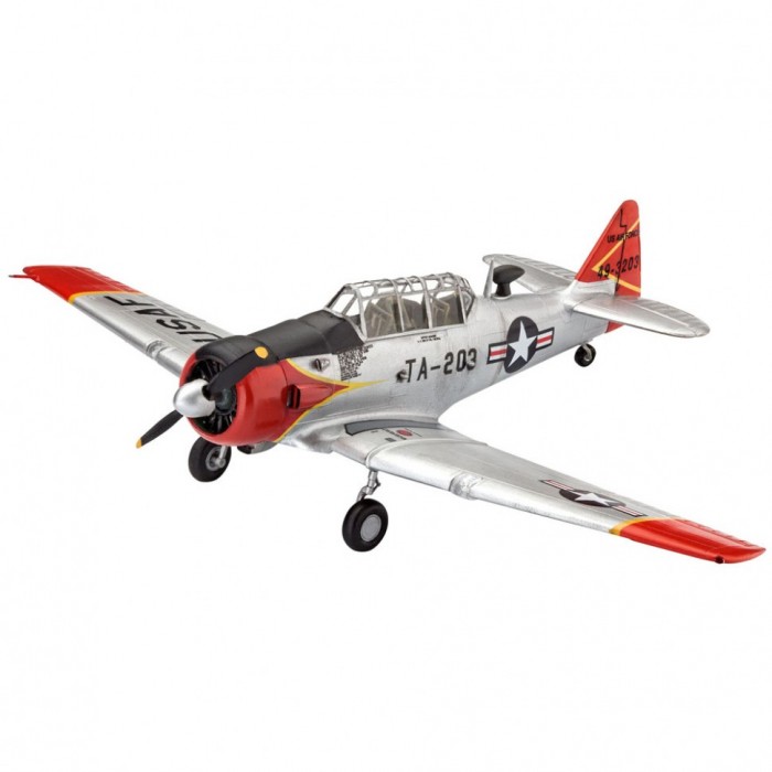 фото Revell набор лёгкий учебный самолёт t-6 тексан 1:72