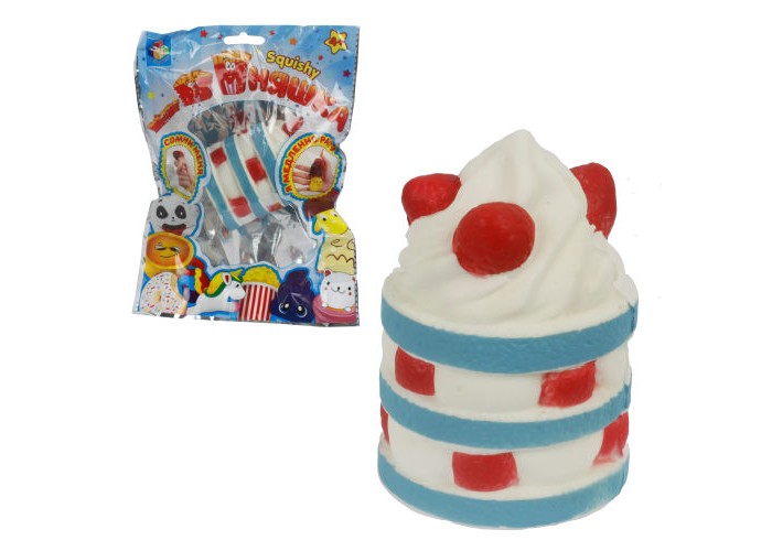 Развивающие игрушки 1 Toy антистресс мммняшка Squishy Пирожное со сливками 44 г