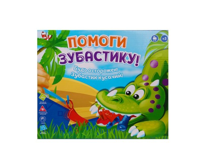

Наша Игрушка Настольная игра Реакция Помоги зубастику, Настольная игра Реакция Помоги зубастику