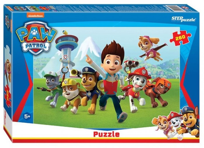 Пазлы Step Puzzle Пазл Щенячий патруль (260 деталей) пазл step puzzle park