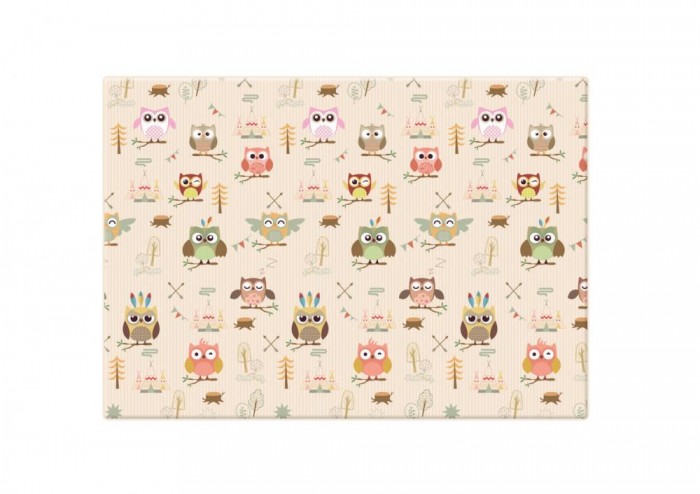 

Игровой коврик FunnyLon двусторонний Owls 140х200х1.5 см, двусторонний Owls 140х200х1.5 см