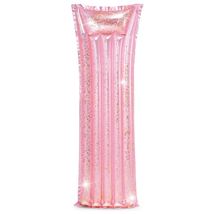 Intex Надувной матрас для плавания Pink Shiny 170х53 см