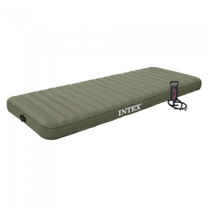 фото Intex надувной матрас downy airbed 99x191x25 см