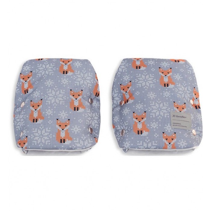 фото X-lander муфта на коляску x-muff winter foxes