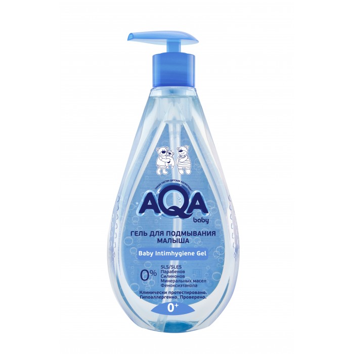 Косметика для новорожденных AQA baby Гель для подмывания малыша 400 мл гель для подмывания малыша mann