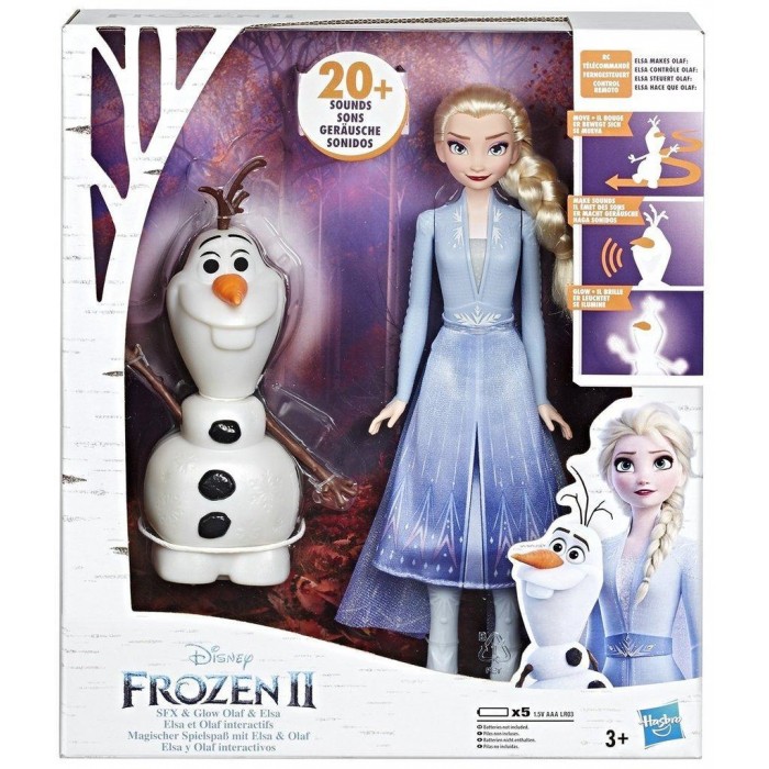 

Интерактивная игрушка Hasbro Холодное сердце 2 Эльза и Олаф, Холодное сердце 2 Эльза и Олаф