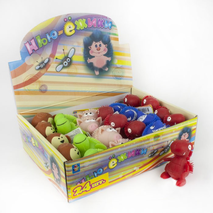 Развивающие игрушки 1 Toy Нью-Ёжики Игрушка-антистресс Животные 7.5 см