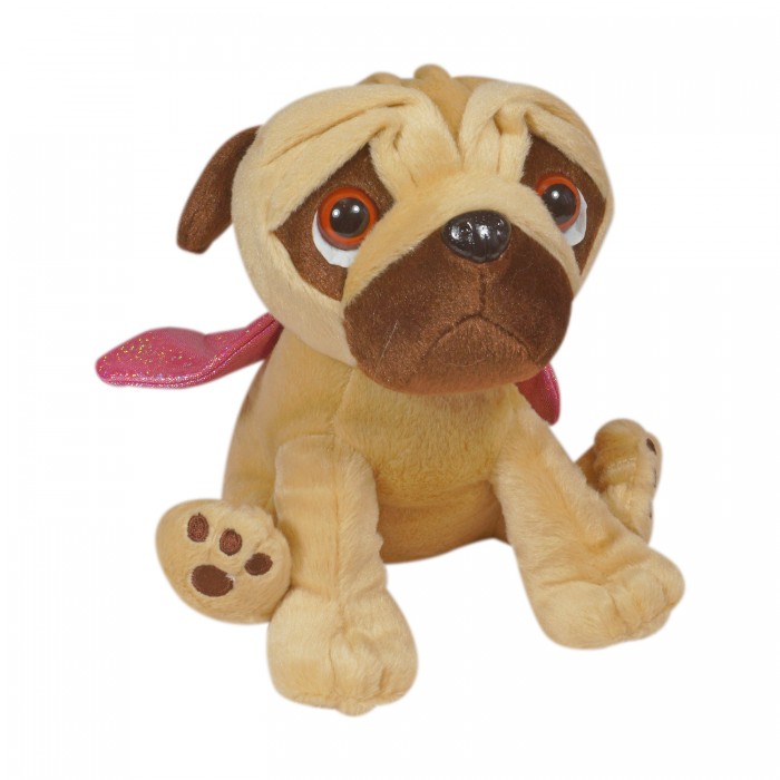 

Мягкая игрушка Keel Toys Мопс Pugsley в наряде с крыльями 22 см, Мопс Pugsley в наряде с крыльями 22 см