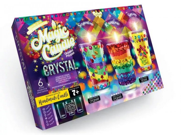 

Danko Toys Набор креативного творчества Magic Candle Свечи своми руками, Набор креативного творчества Magic Candle Свечи своми руками