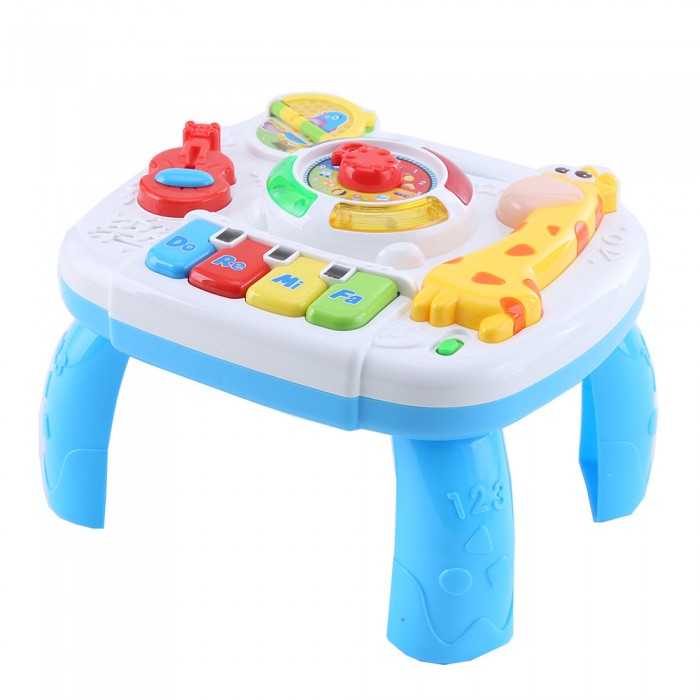 фото Игровой центр ntoys развивающий столик 2 в 1 жирафик