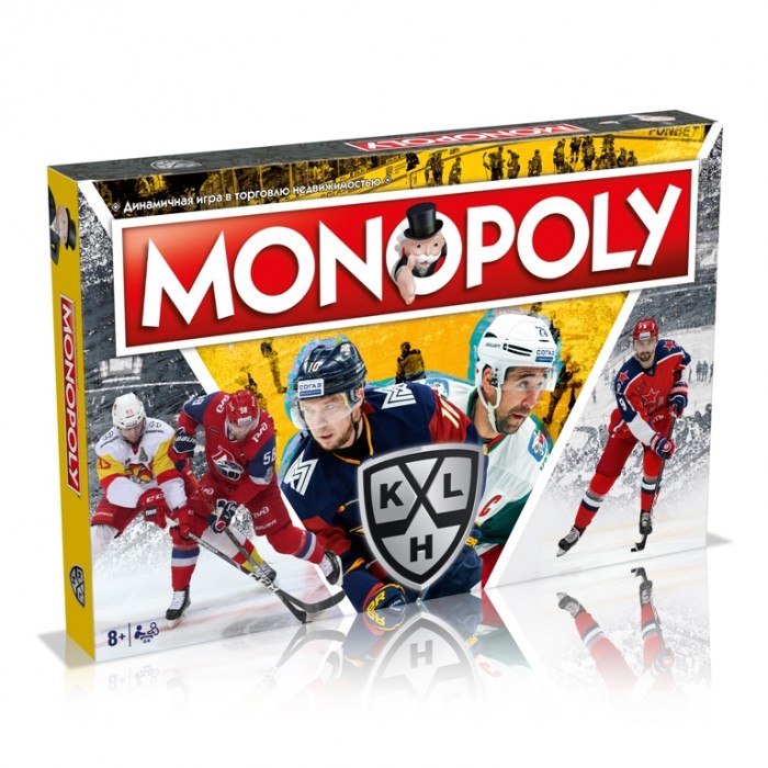 Monopoly Настольная игра Монополия КХЛ