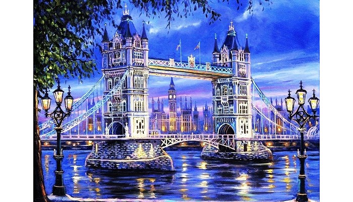 

Paintboy Картина по номерам Мост через реку, Картина по номерам Мост через реку