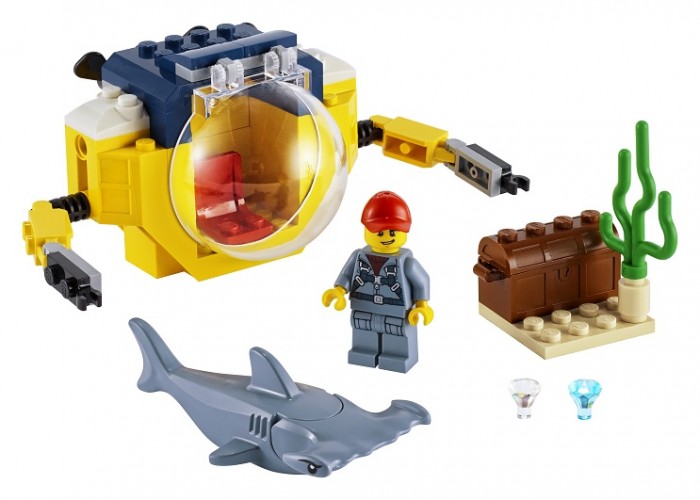 

Конструктор Lego Океан Мини-подлодка, Океан Мини-подлодка