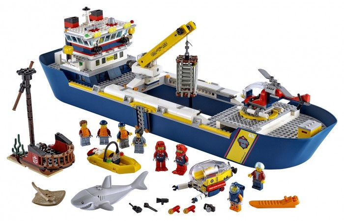 Lego Lego City Океан Исследовательское судно