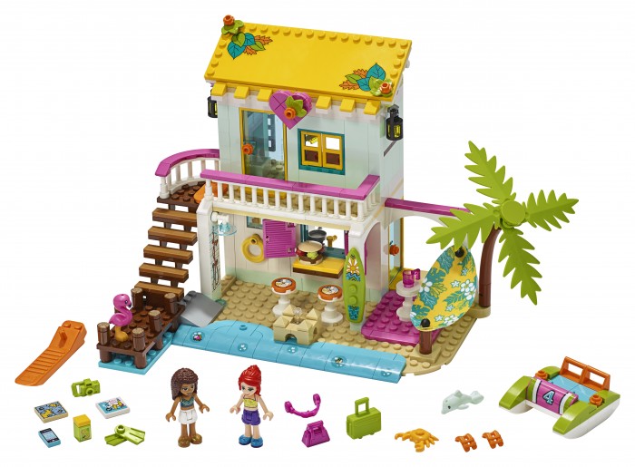фото Конструктор lego пляжный домик