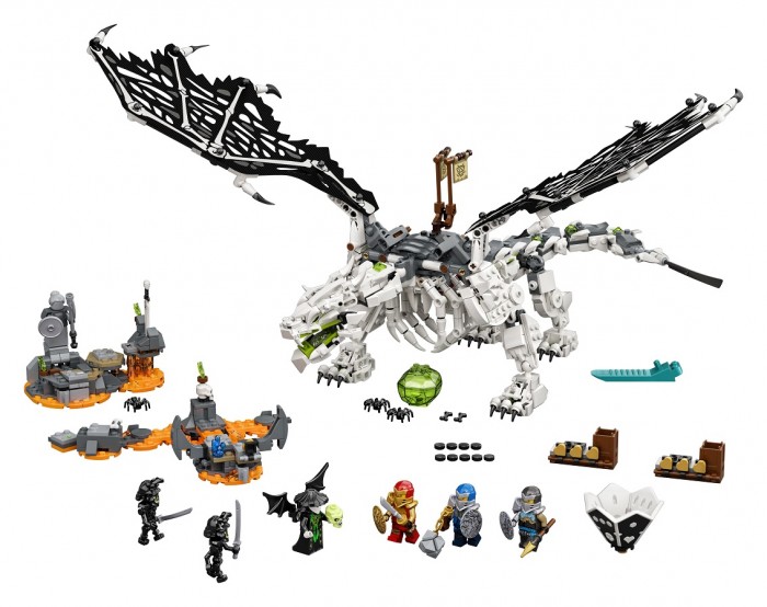 

Конструктор Lego Ninjago Дракон чародея-скелета, Ninjago Дракон чародея-скелета