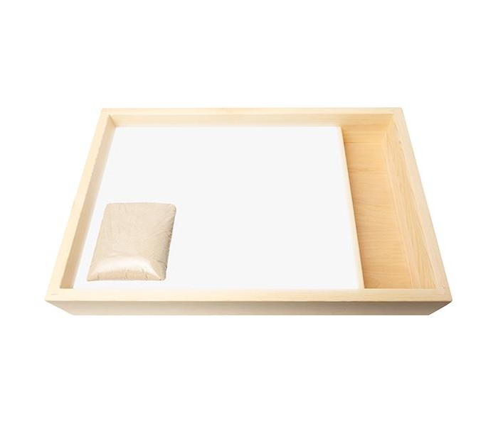 фото Нумикон стол для рисования песком мини с отсеком и белой подсветкой 40х60