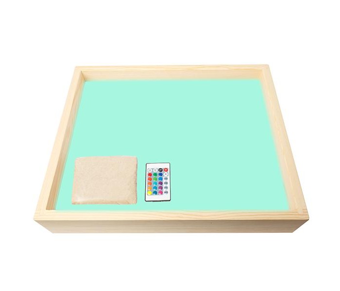 фото Нумикон стол для рисования песком мини с цветной подсветкой 40х50