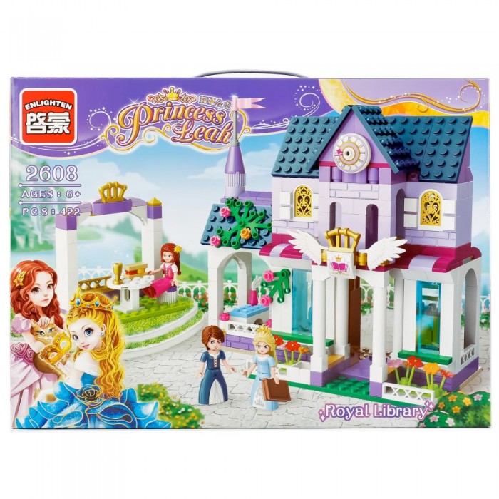 

Конструктор Enlighten Brick Замок принцессы с фигурками (422 детали), Замок принцессы с фигурками (422 детали)