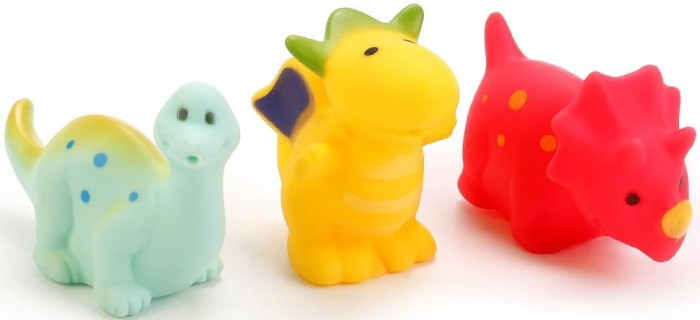 Игрушки для ванны Играем вместе Игрушки для ванной Драконы 3 шт. B1595396