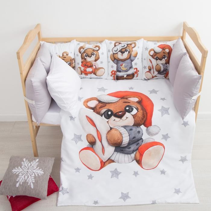 

Постельное белье Крошка Я Новогодний Мишка (3 предмета), Новогодний Мишка (3 предмета)